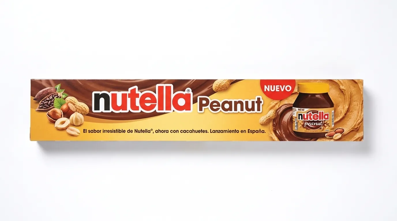 Shelf banner · Nutella Peanut