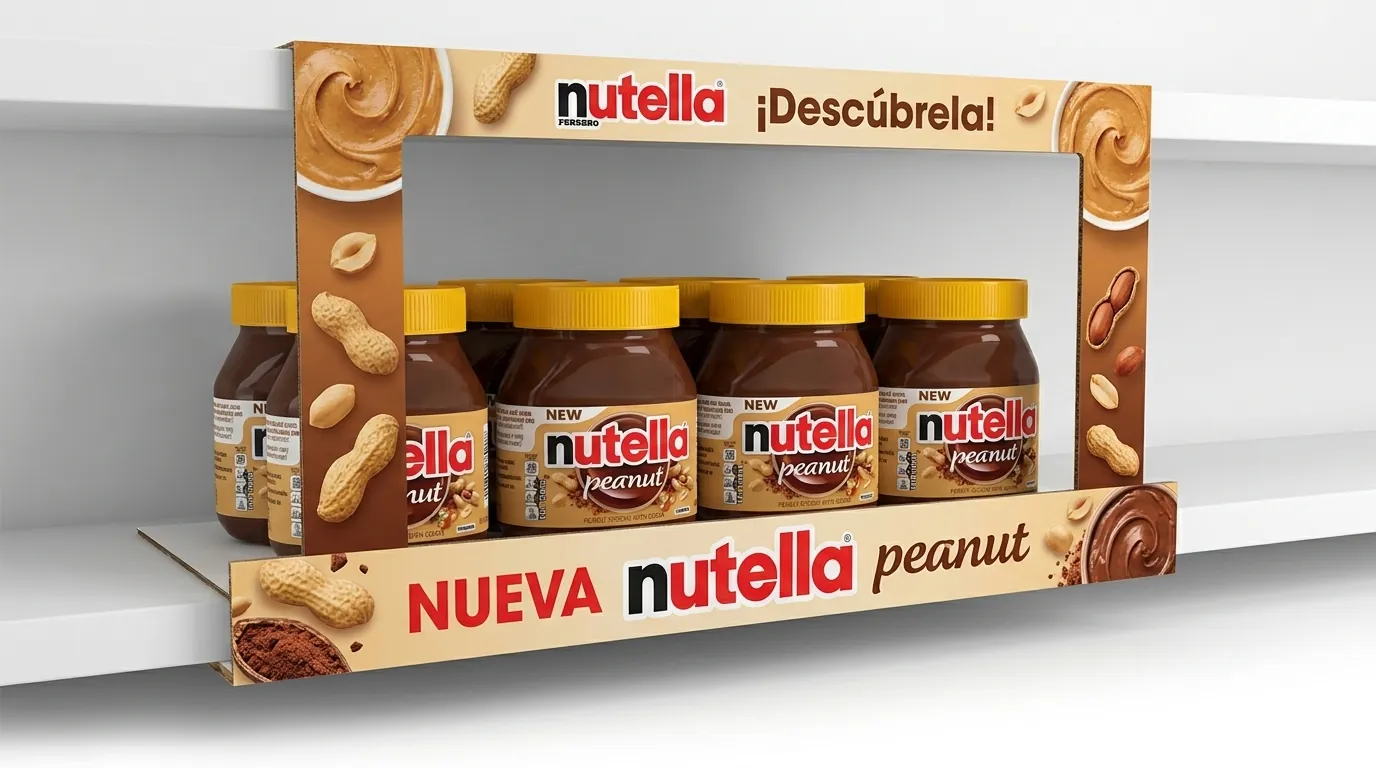 Shelf frame · Nutella Peanut